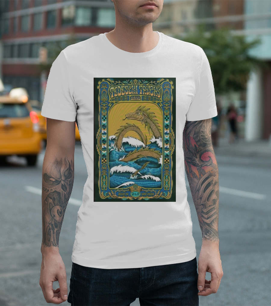 Tedeschi Trucks Band Dragon Artwork Boston October 5 2024 Wang Theatre T-Shirt