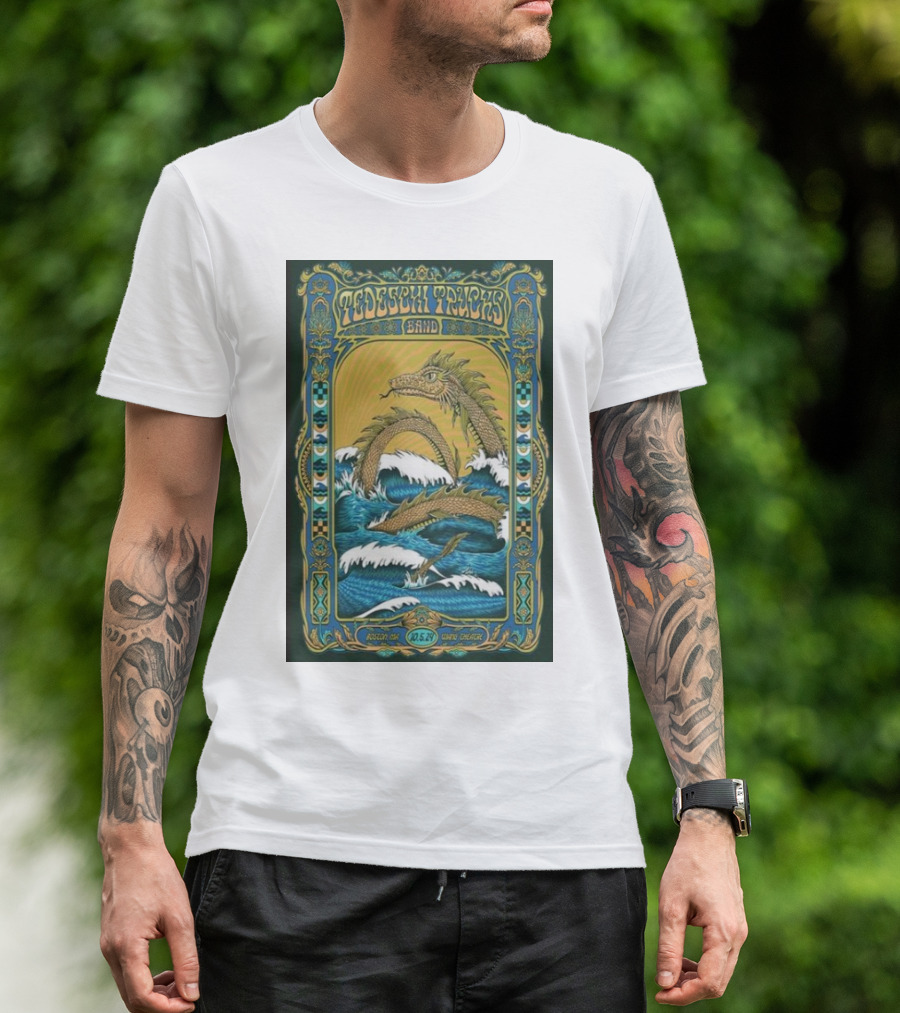 Tedeschi Trucks Band Dragon Artwork Boston October 5 2024 Wang Theatre T-Shirt