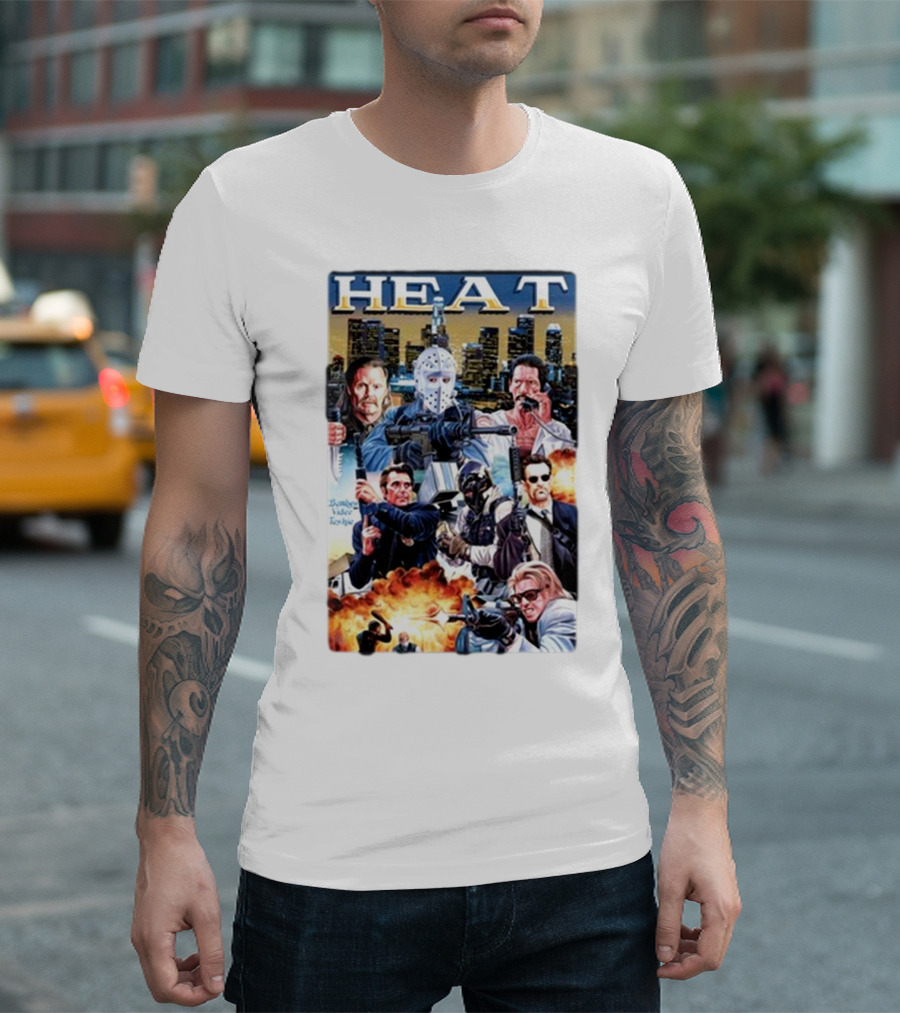Heat Ghana Movie Action Gangster Film T-Shirt