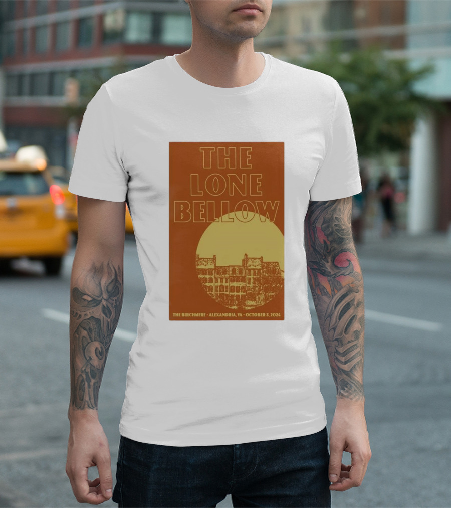 The Lone Bellow At The Birchmere Alexandria VA October 3 2024 Concert Event T-Shirt