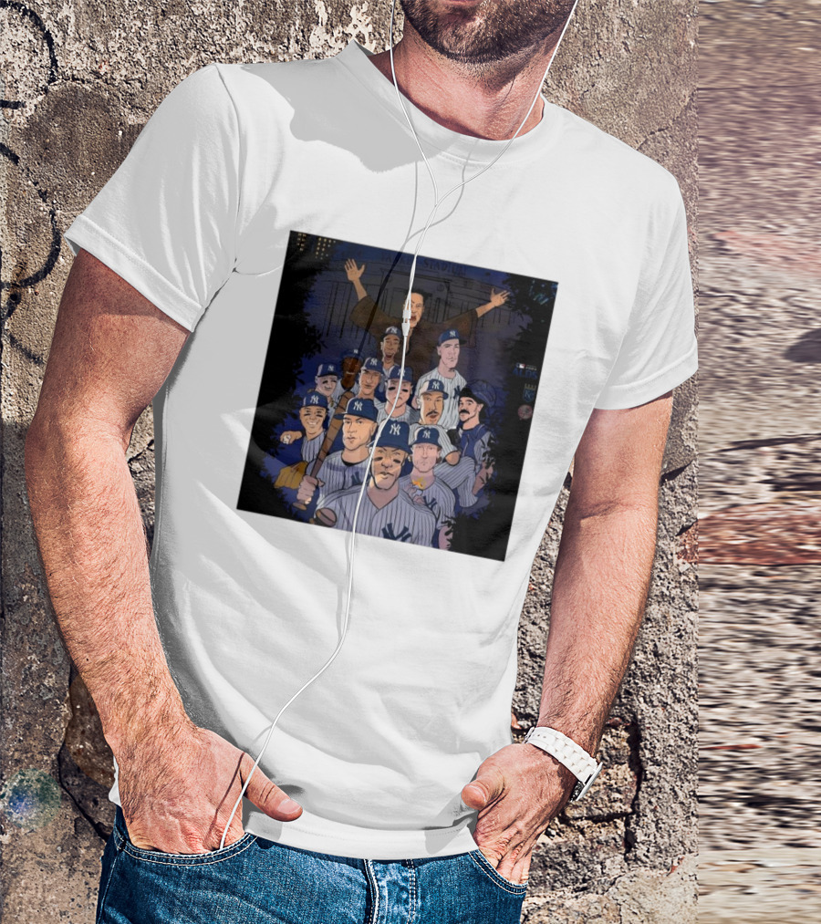 Yankee Stadium Legends Unite: New York Yankees 2024 ALDS Champion Quest T-Shirt