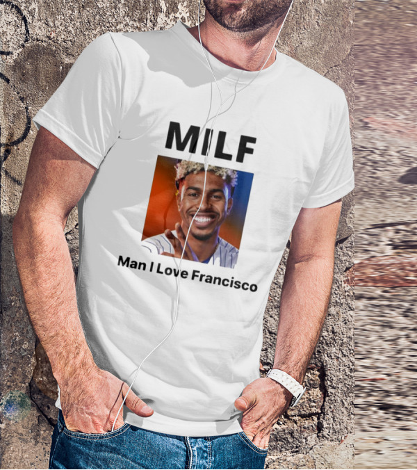 MILF Man I Love Francisco Lindor MLB New York Mets T-Shirt