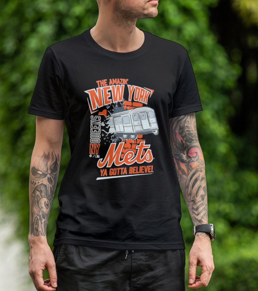 The Amazin' New York Mets Queens NY Ya Gotta Believe T-Shirt