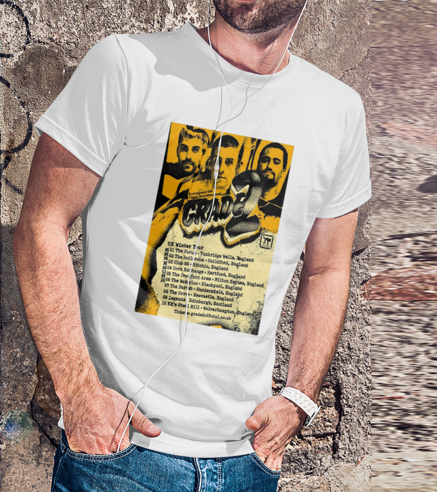 Grade 2 UK Winter Tour December 2024 England Scotland T-Shirt