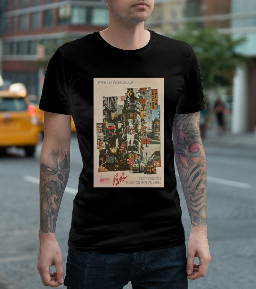 Ryan Adams London Magic The Old and the New October 7 2024 Islington Assembly Hall T-Shirt