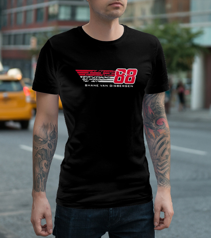 Shane van Gisbergen 88 Trackhouse Racing Team T-Shirt