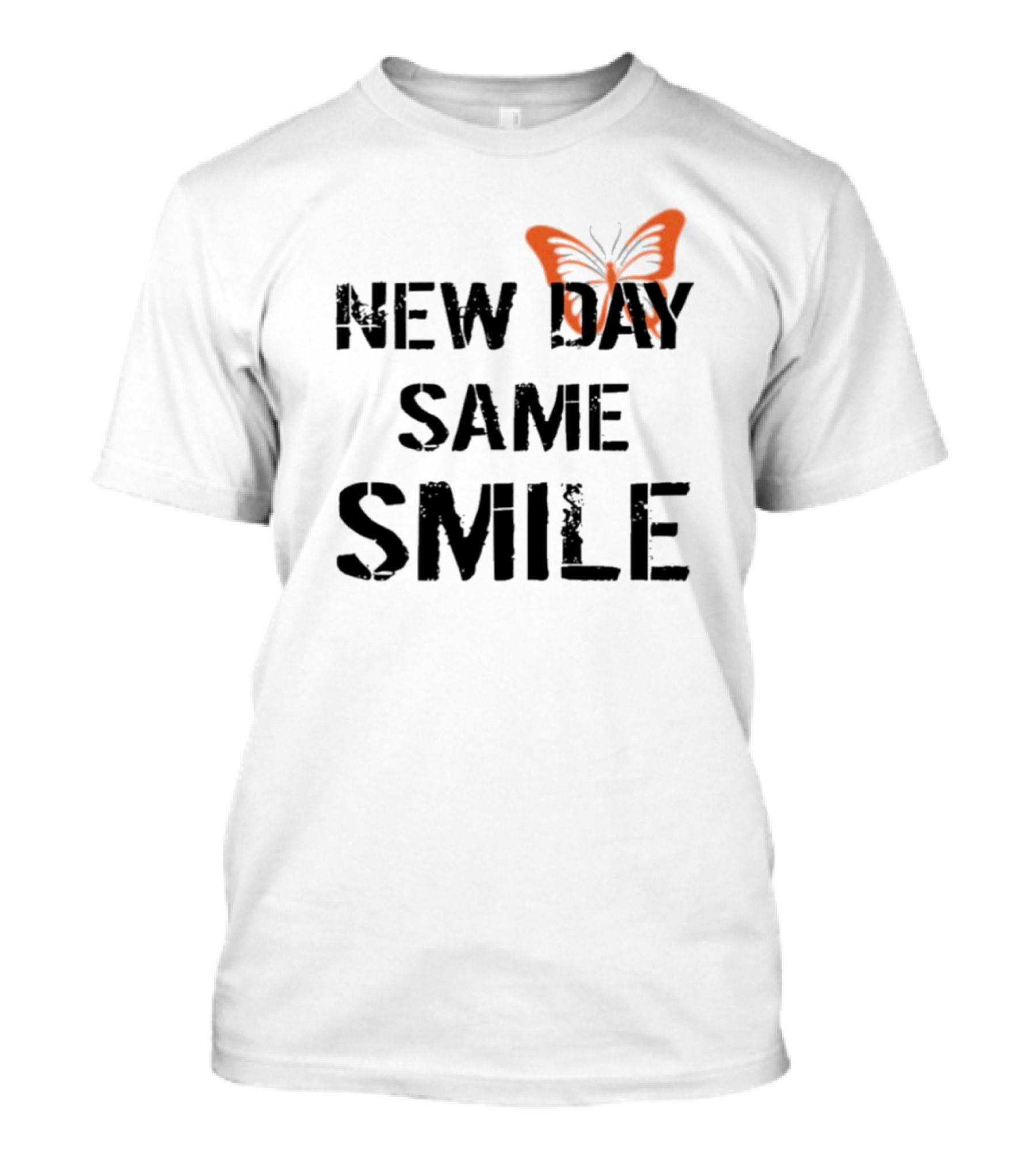 A'ja Wilson New Day Same Smile Butterfly T-Shirt