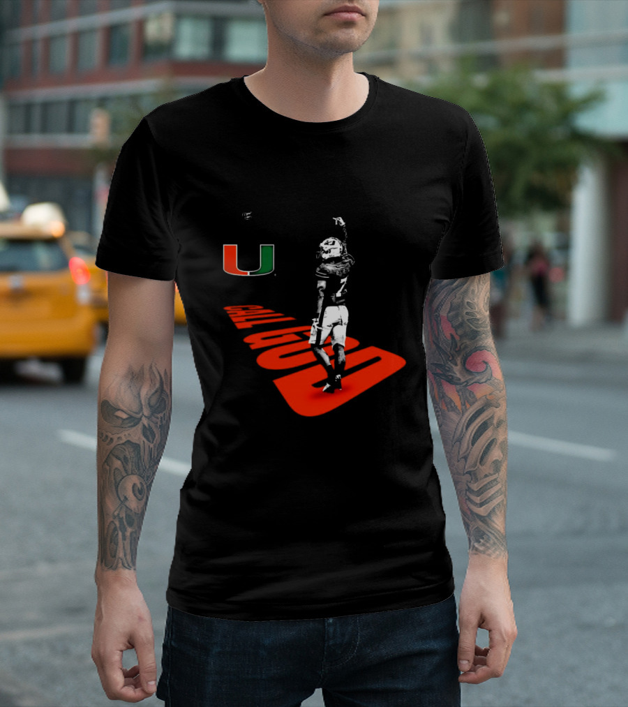 Dyme Lyfe NIL Xavier Restrepo Miami Hurricanes Call God U T-Shirt