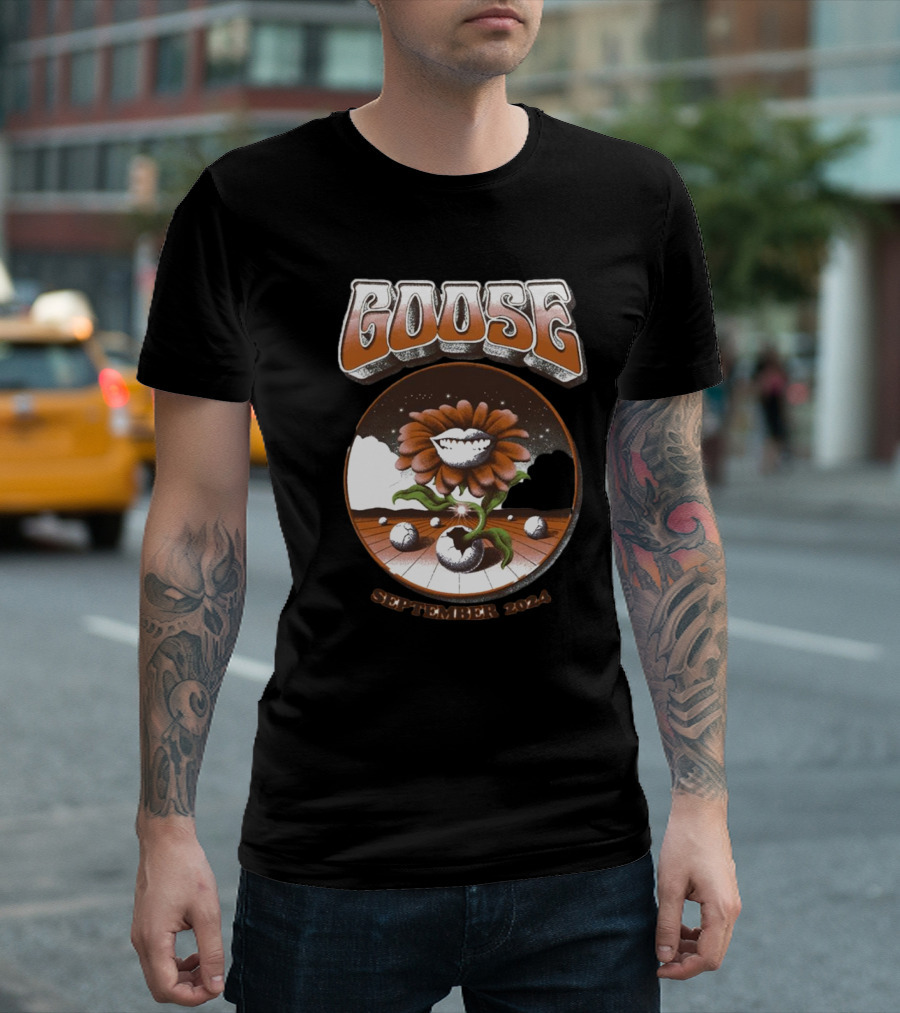 Goose Flowermouth September 2024 Tour T-Shirt