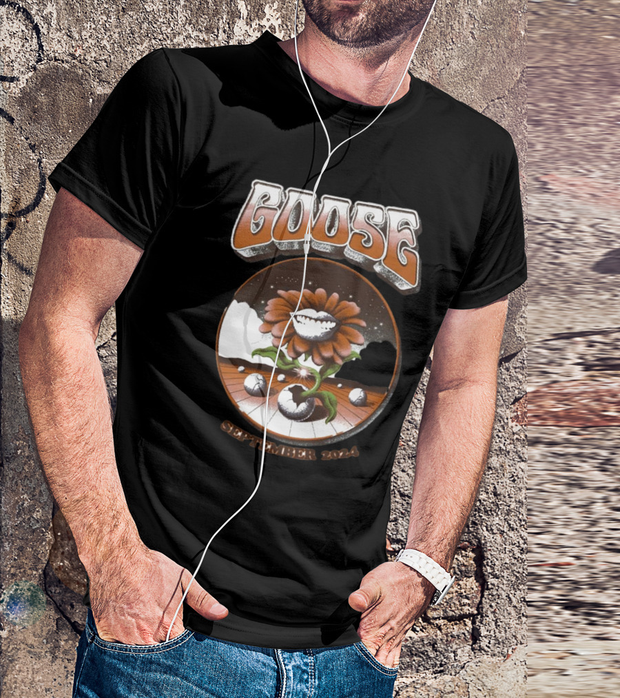 Goose Flowermouth September 2024 Tour T-Shirt