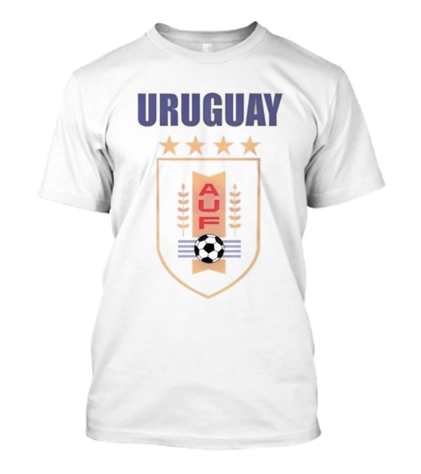 Uruguay AUF Logo Copa America Emblem T-Shirt