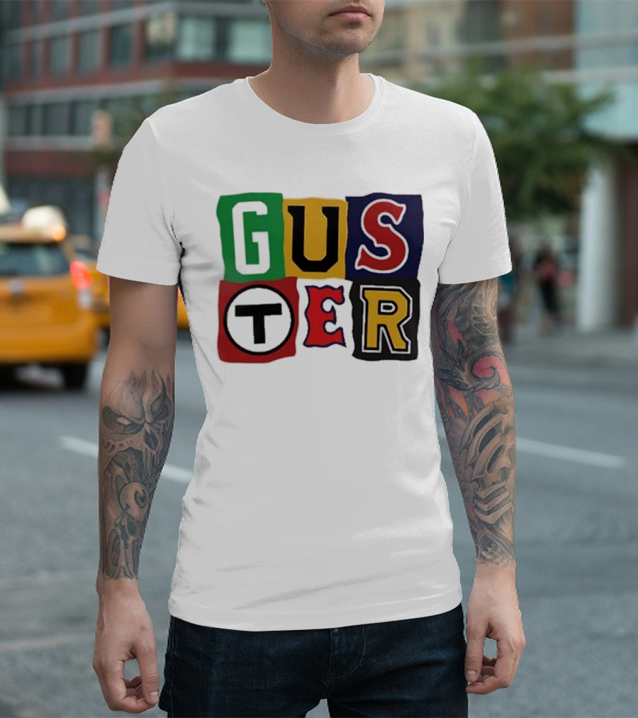 Guster Boston 2024 Colorful Block Letters T-Shirt