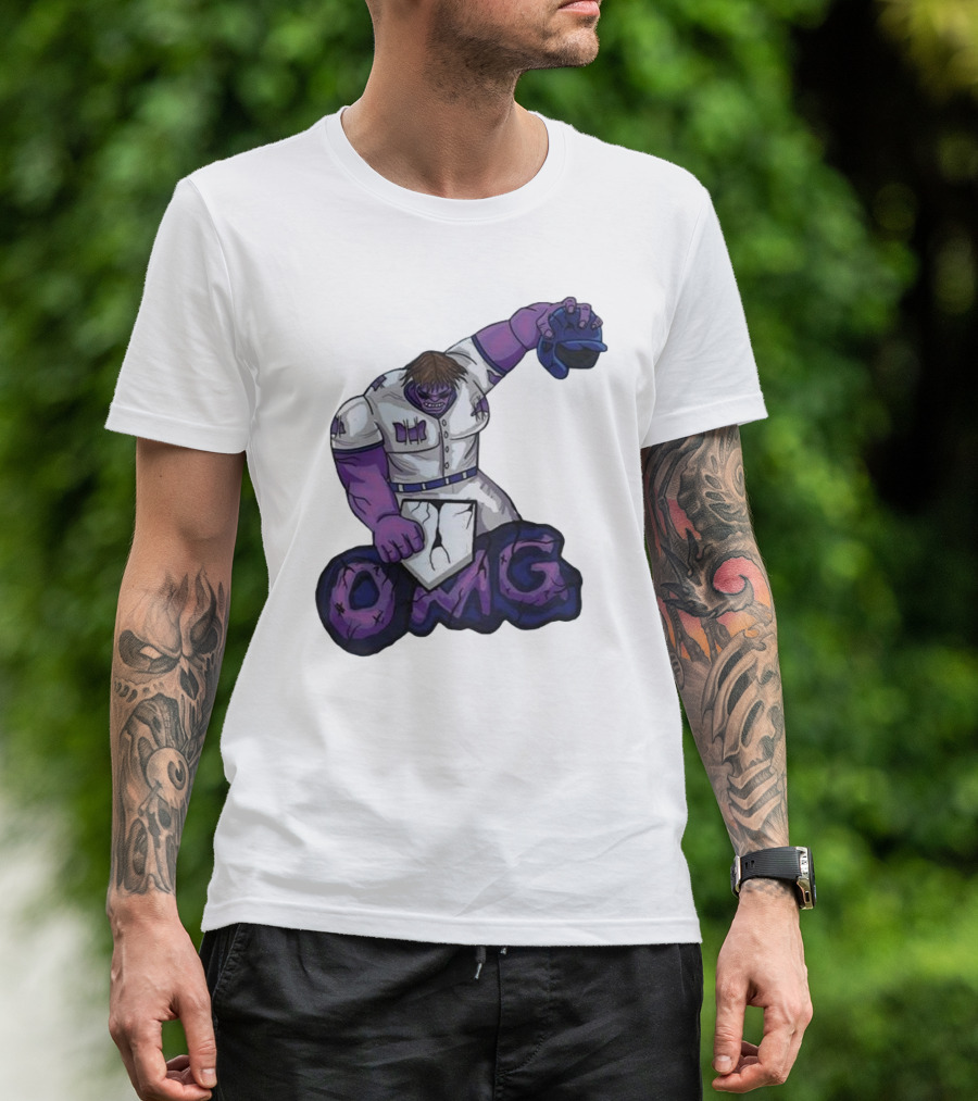 Jesse Winker Hulk Smash OMG T-Shirt