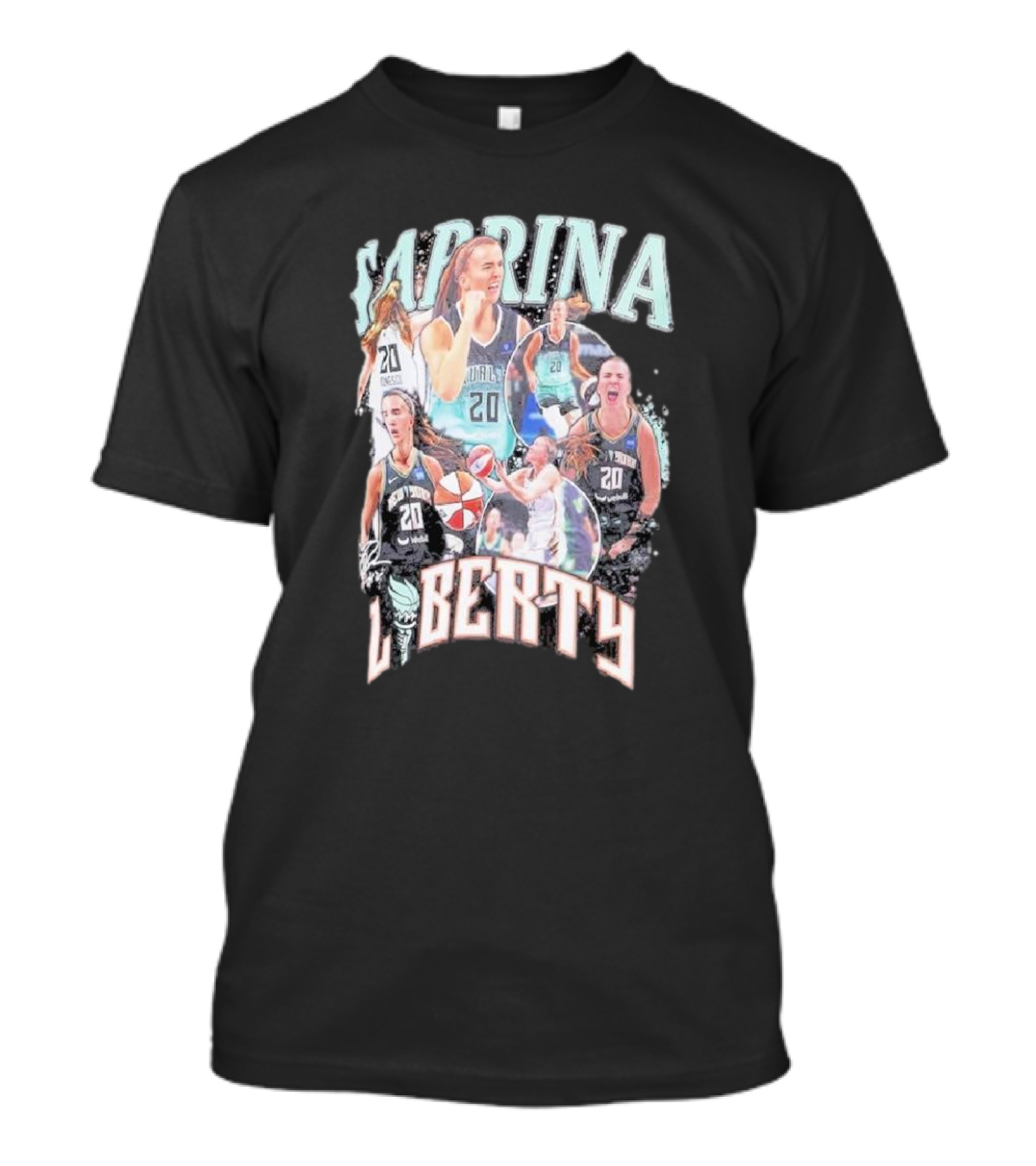 Sabrina Ionescu New York Liberty 2024 Basketball Collection T-Shirt