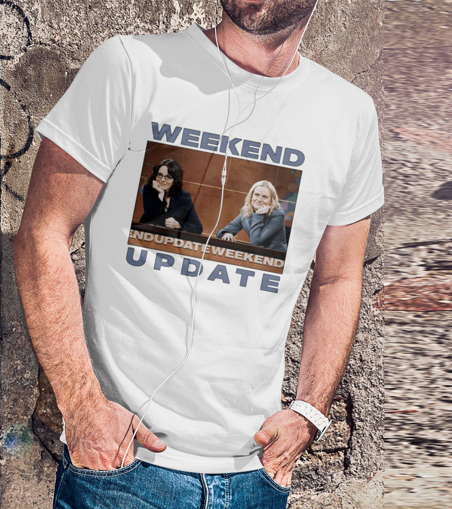 Tina Fey Amy Poehler Weekend Update T-Shirt