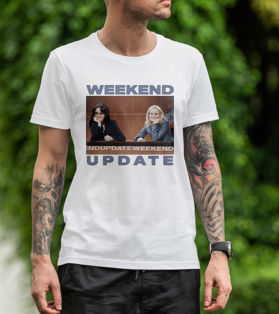 Tina Fey Amy Poehler Weekend Update T-Shirt