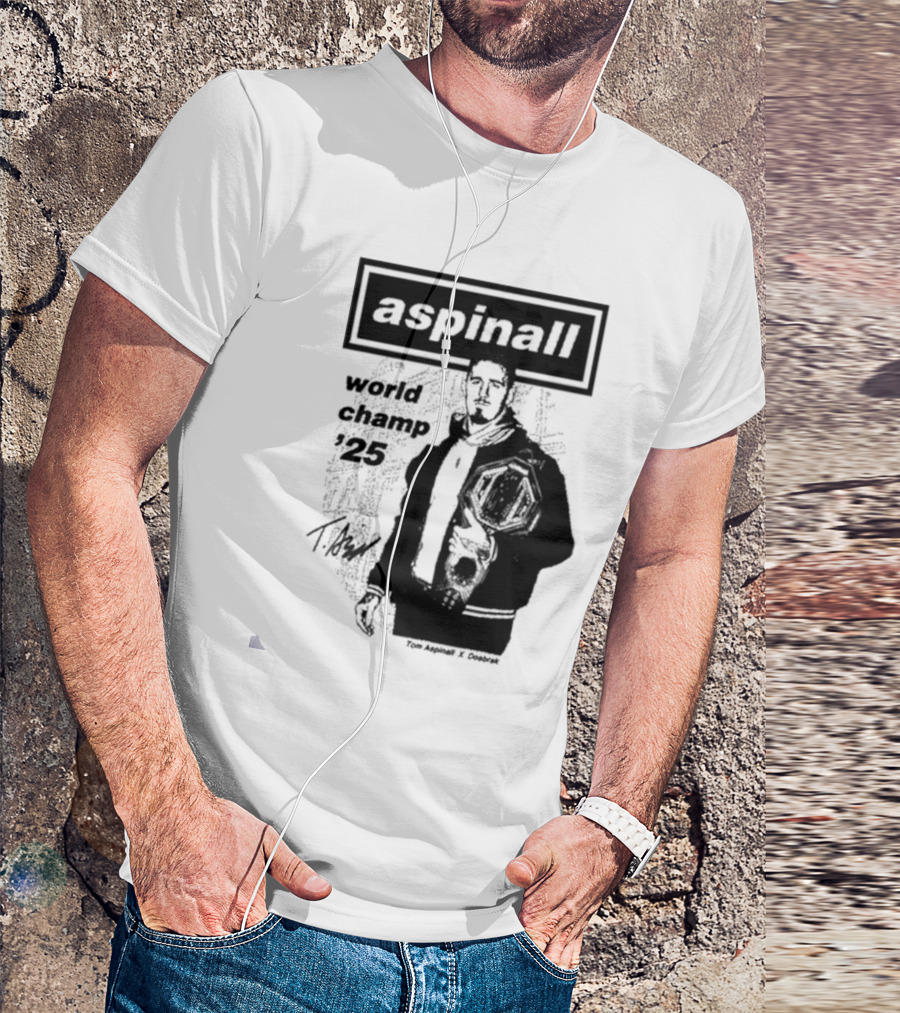 Aspinall World Champ ’25 Tomaspinal X Dosbark T-Shirt