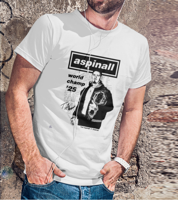 Aspinall World Champ ’25 Tomaspinal X Dosbark T-Shirt