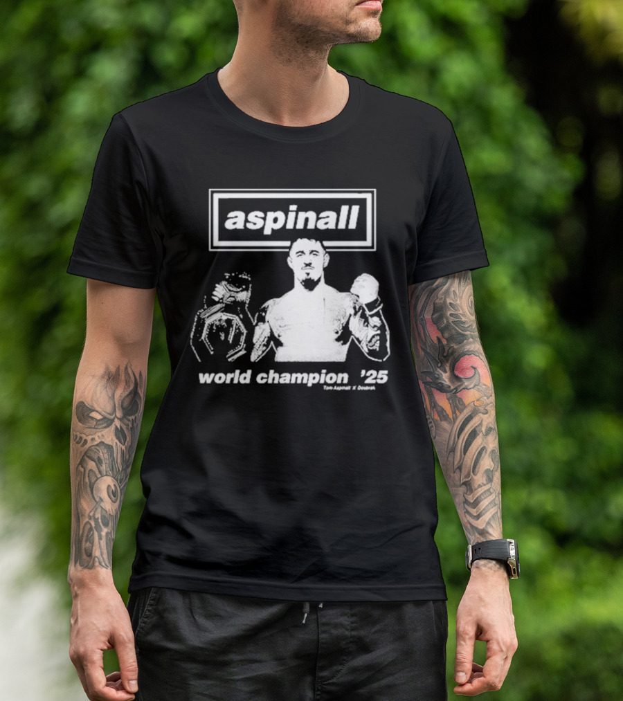 Aspinall World Champion ’25 Tom Aspinall X Dosbrak T-Shirt