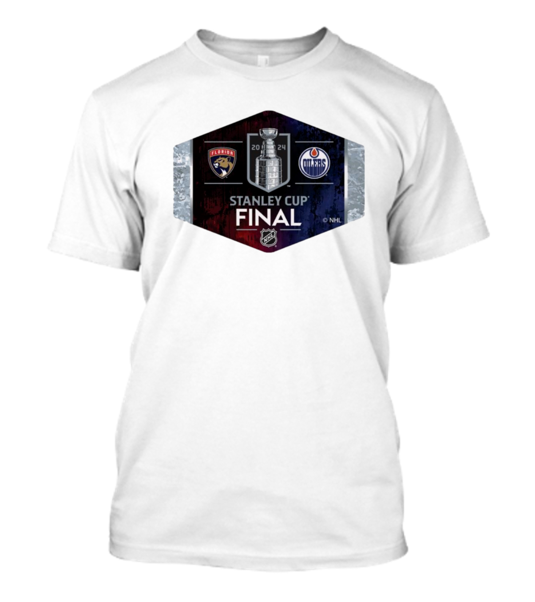 Florida Panthers Vs. Edmonton Oilers 2024 NHL Stanley Cup Final T-Shirt