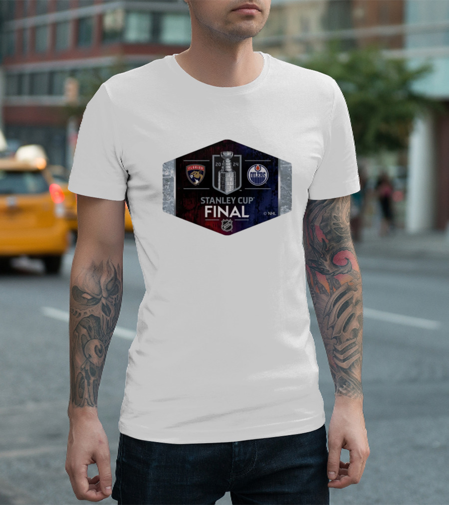 Florida Panthers vs. Edmonton Oilers 2024 NHL Stanley Cup Final T-Shirt