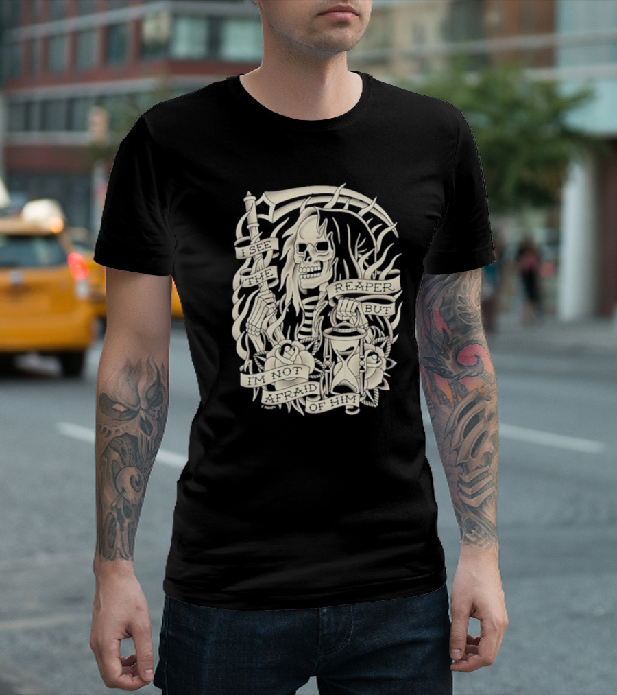 The Ghost Inside I See The Reaper But I'm Not Afraid of Him T-Shirt