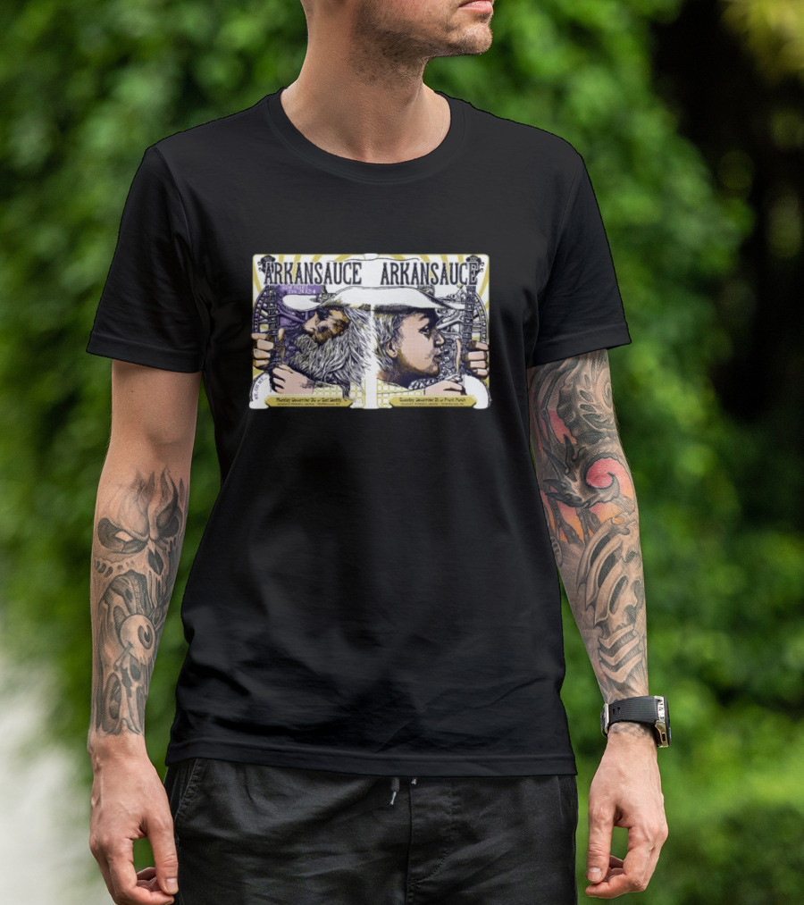 Arkansauce NYE Show At George's Majestic Lounge Fayetteville AR Dec 30-31 T-Shirt