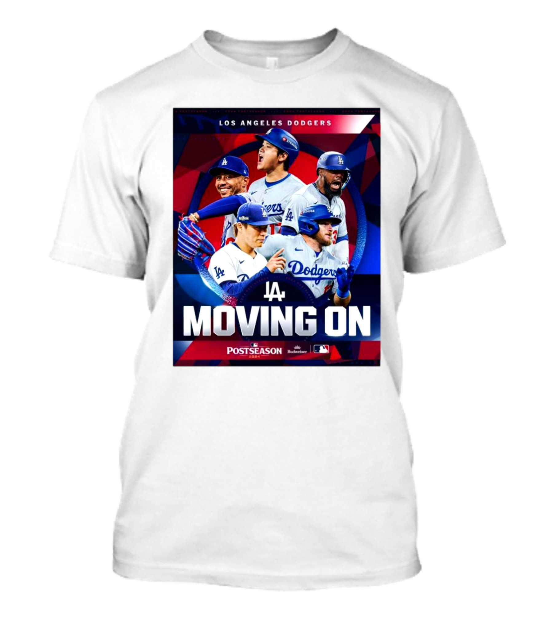 Los Angeles Dodgers Moving On Postseason 2024 MLB T-Shirt