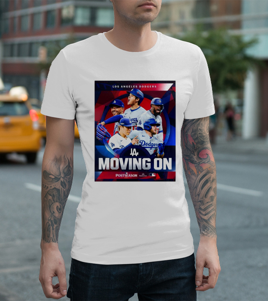 Los Angeles Dodgers Moving On Postseason 2024 MLB T-Shirt
