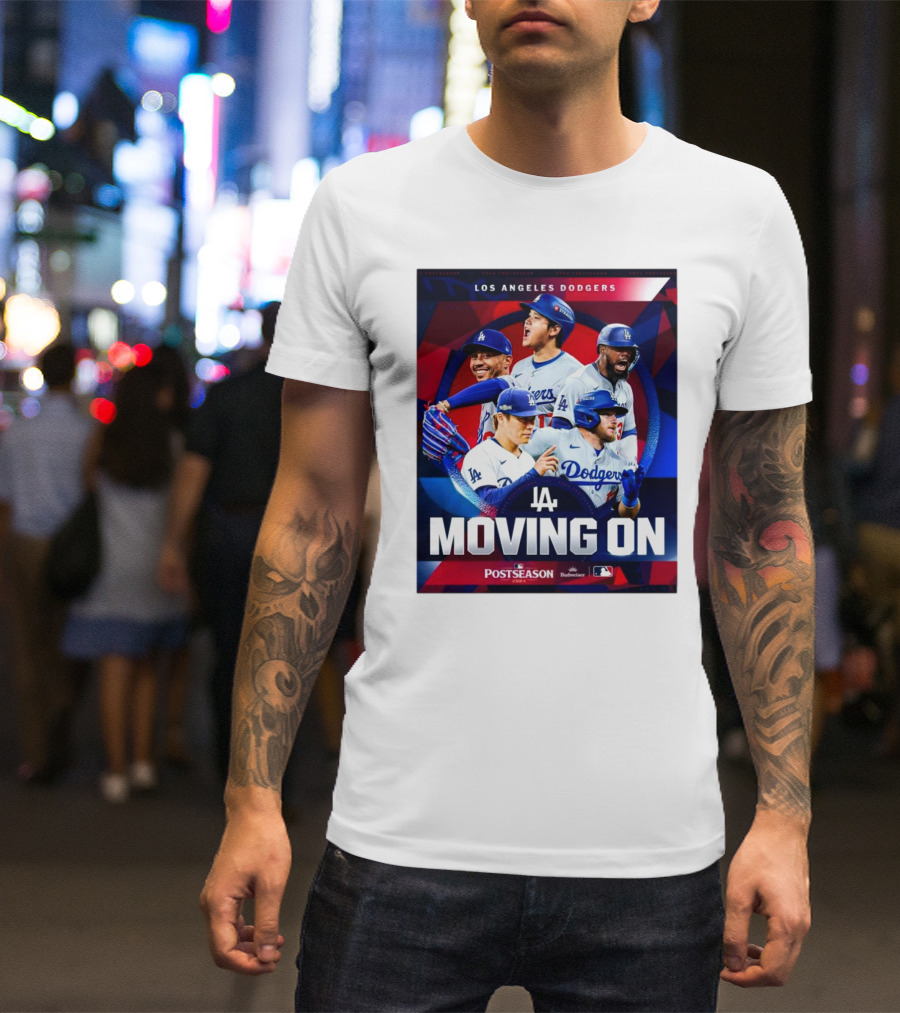 Los Angeles Dodgers Moving On Postseason 2024 MLB T-Shirt