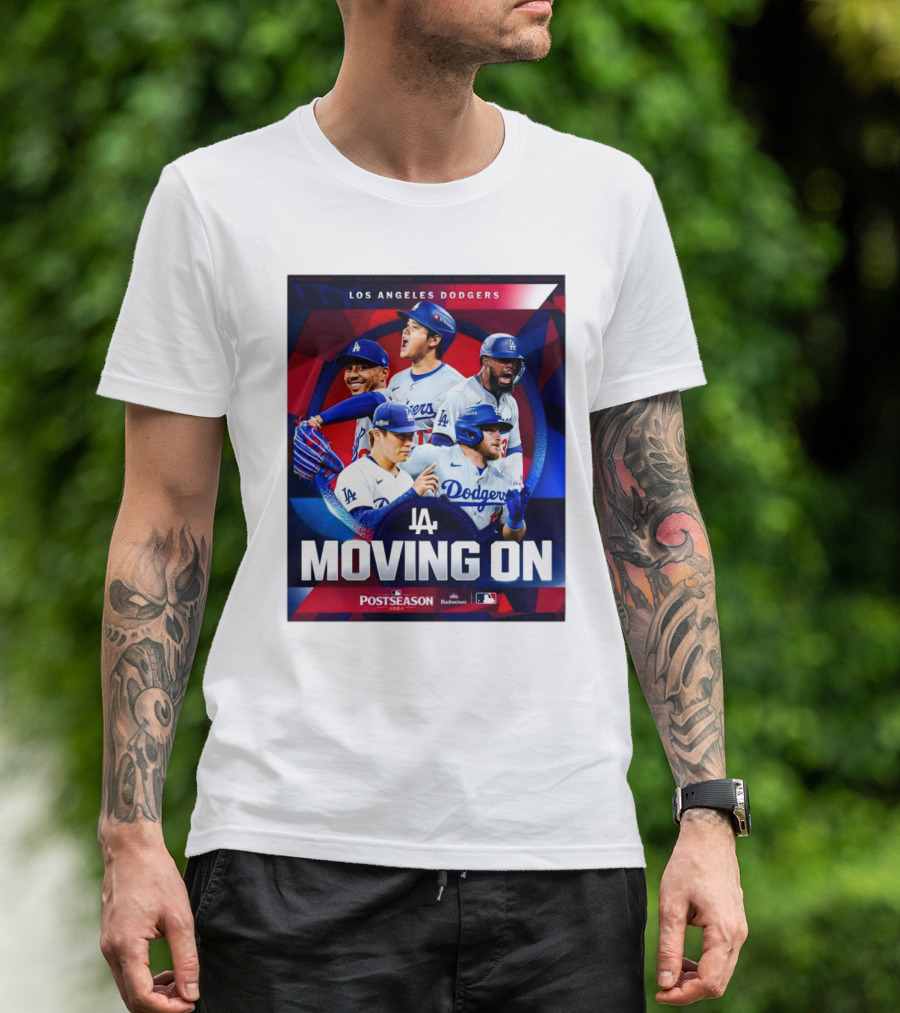 Los Angeles Dodgers Moving On Postseason 2024 MLB T-Shirt
