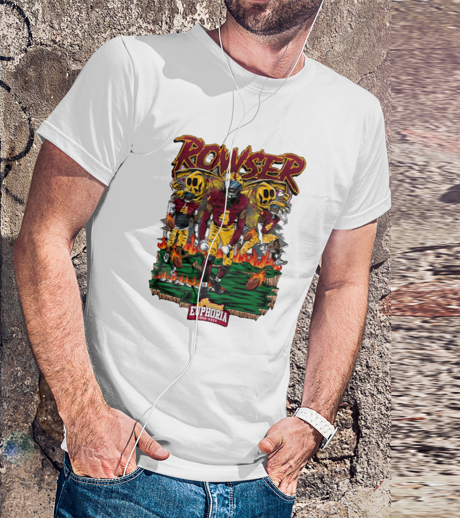 Rowser Arizona State Sun Devils Planet Euphoria 1980-2004 T-Shirt
