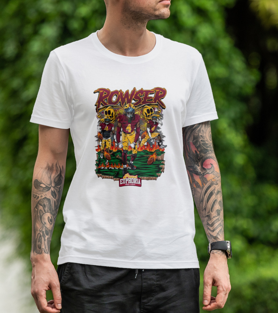 Rowser Arizona State Sun Devils Planet Euphoria 1980-2004 T-Shirt