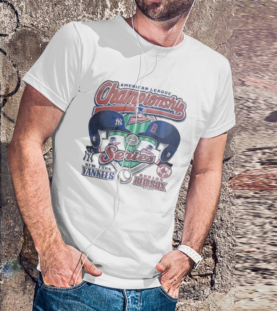 American League Championship Series New York Yankees Boston Red Sox Vintage T-Shirt