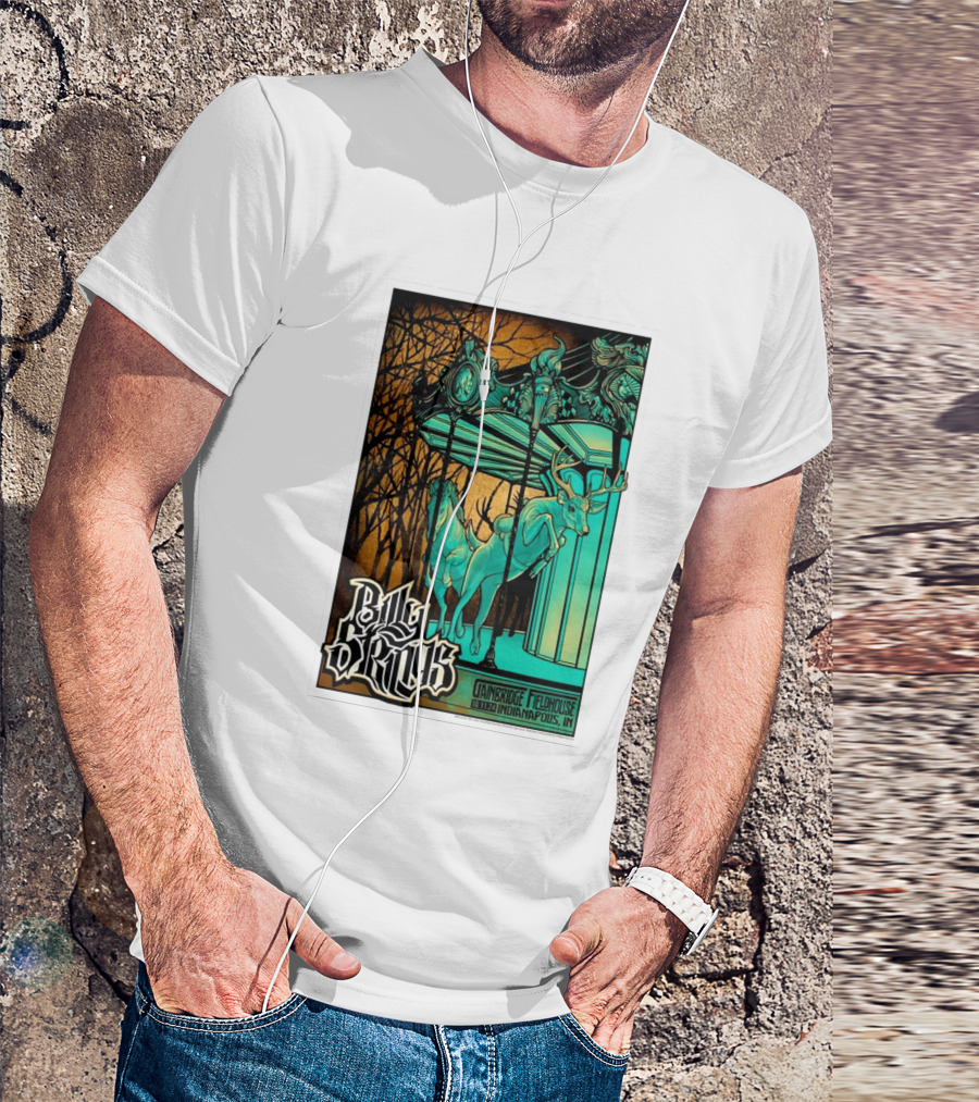 Billy Strings Oct 11 2024 Gainbridge Fieldhouse Indianapolis IN Carousel T-Shirt
