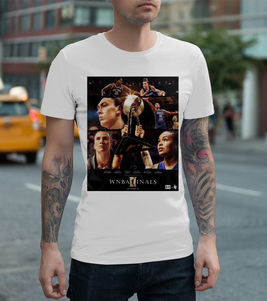 WNBA Finals October 10 Breanna Stewart Jonquel Jones Collier Wilson Williams McBride T-Shirt