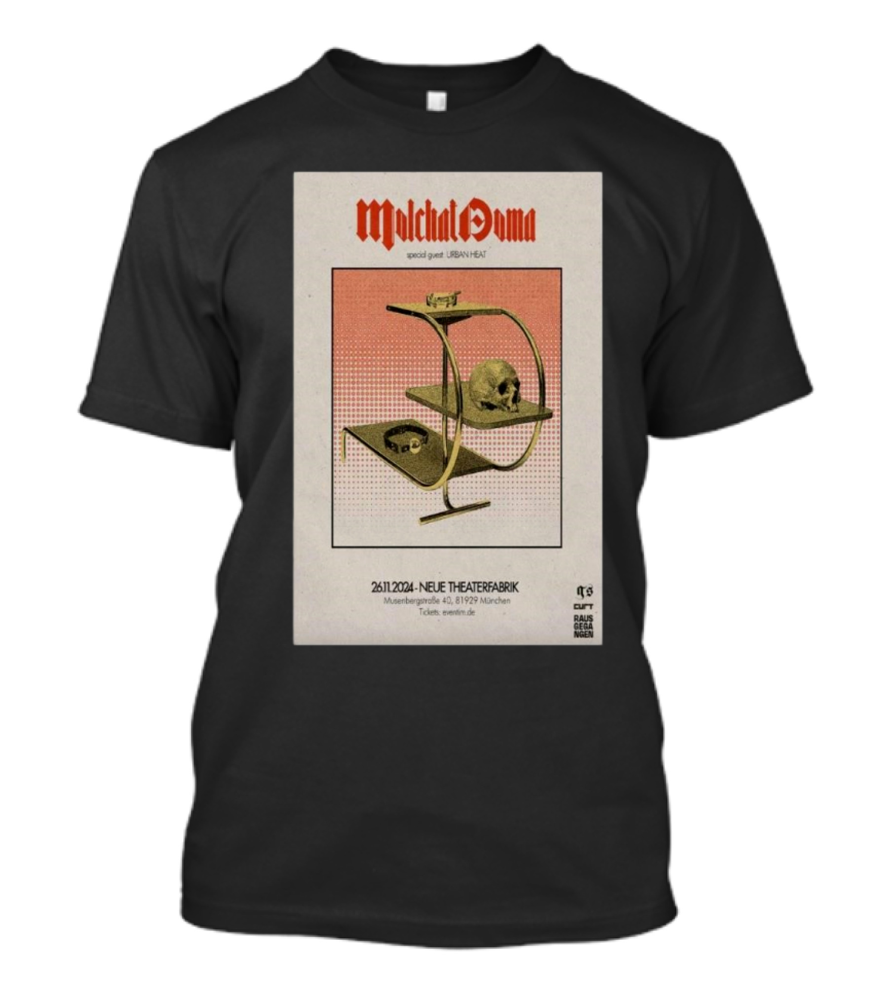 Molchat Doma Neue Theaterfabrik Munich November 26 2024 Urban Heat Guest T-Shirt