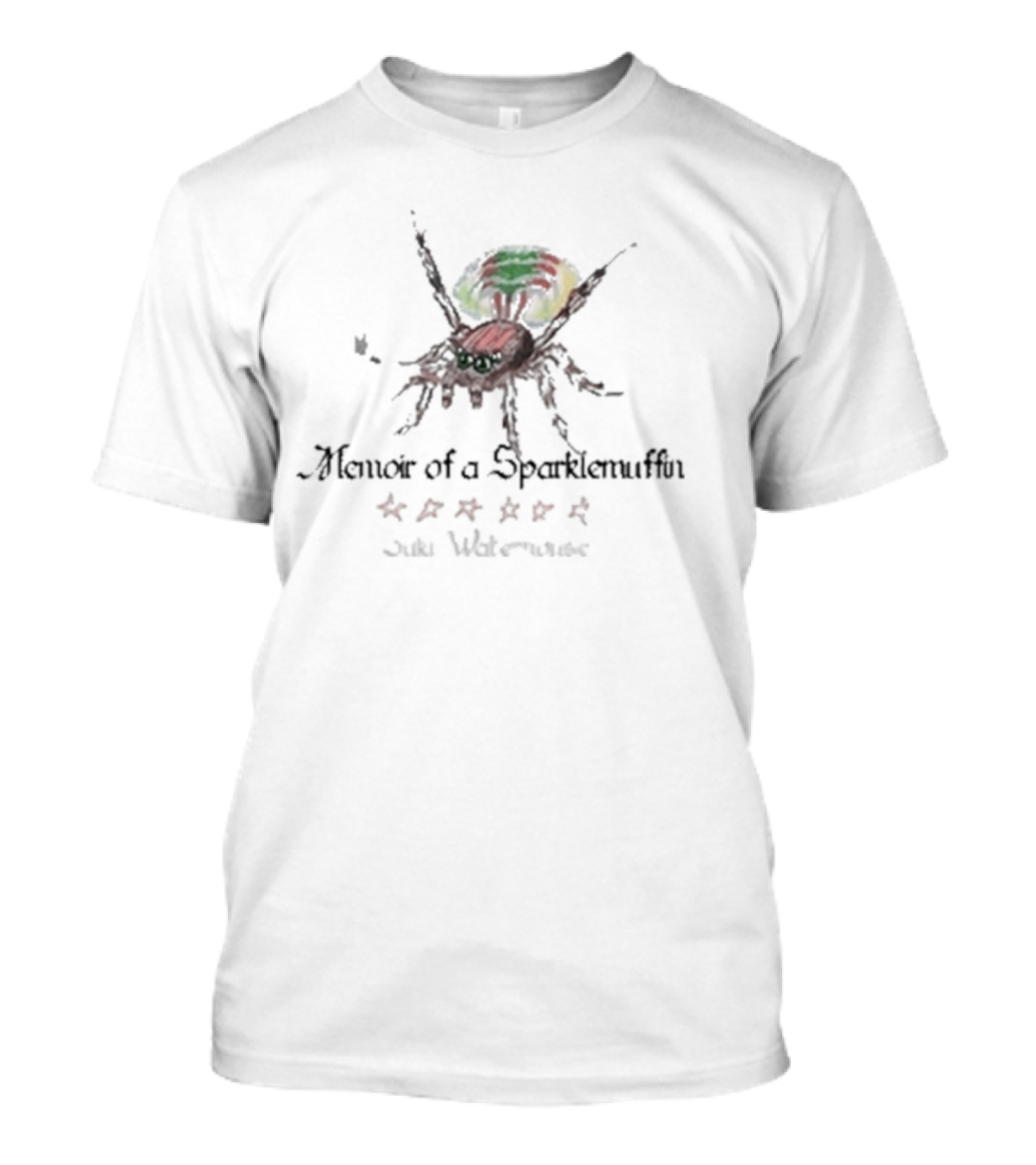 Suki Waterhouse Memoir Of A Sparklemuffin Red Spider With Green Accents T-Shirt