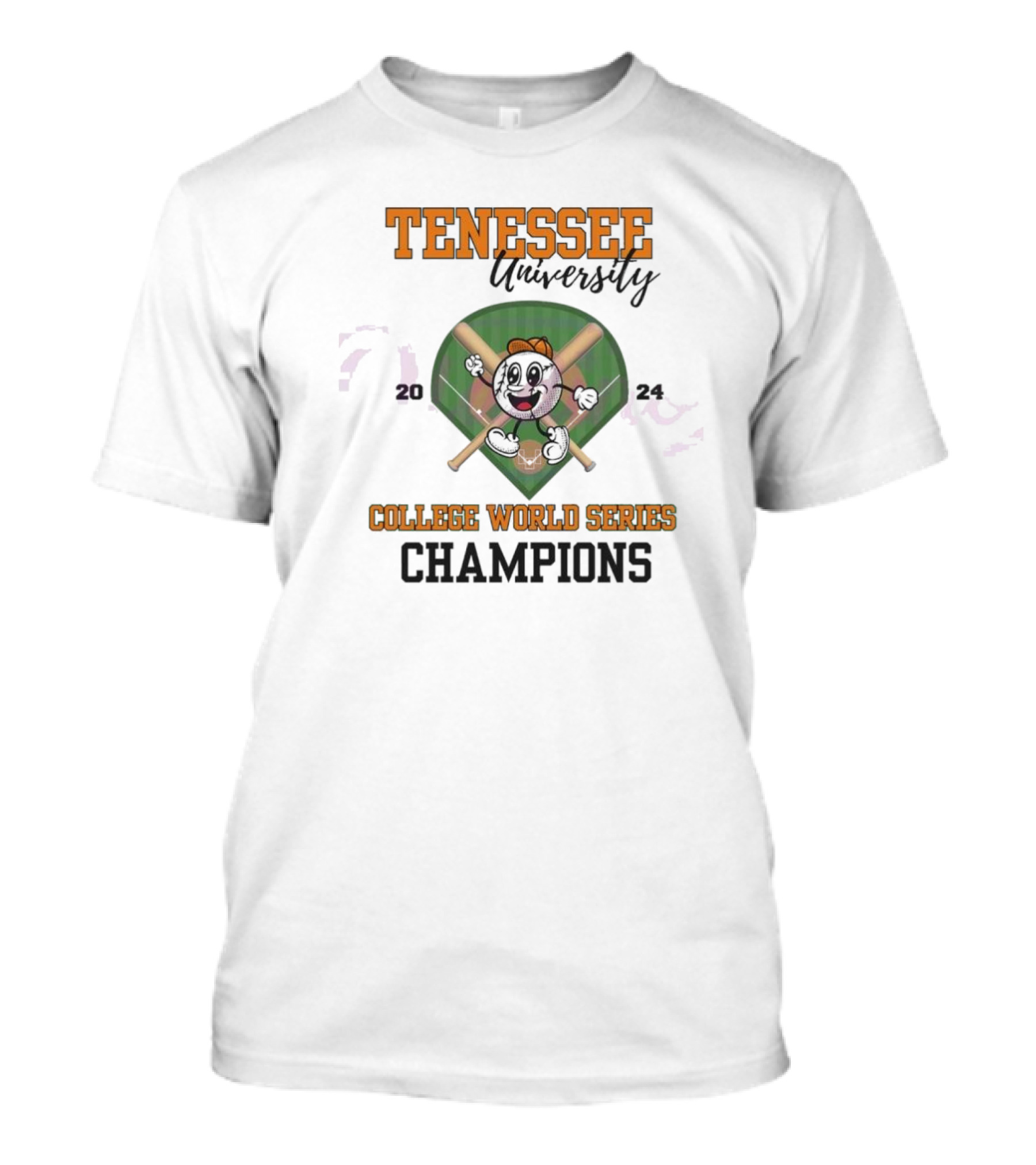 Tennessee University Baseball College World Series Champions T-Shirt