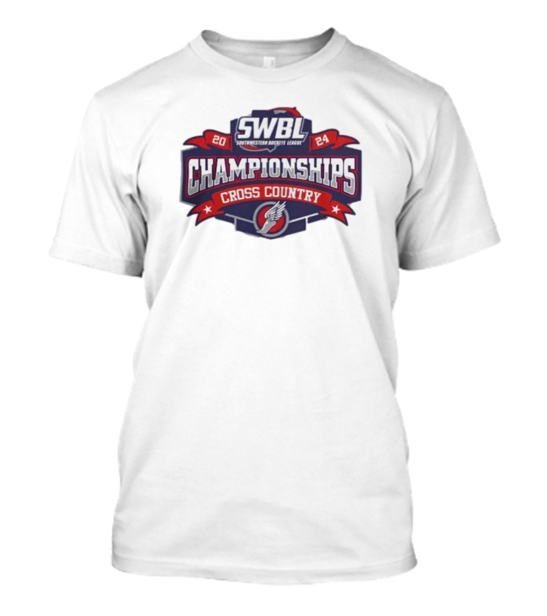 SWBL Southwestern Buckeye League 2024 Championships Cross Country T-Shirt