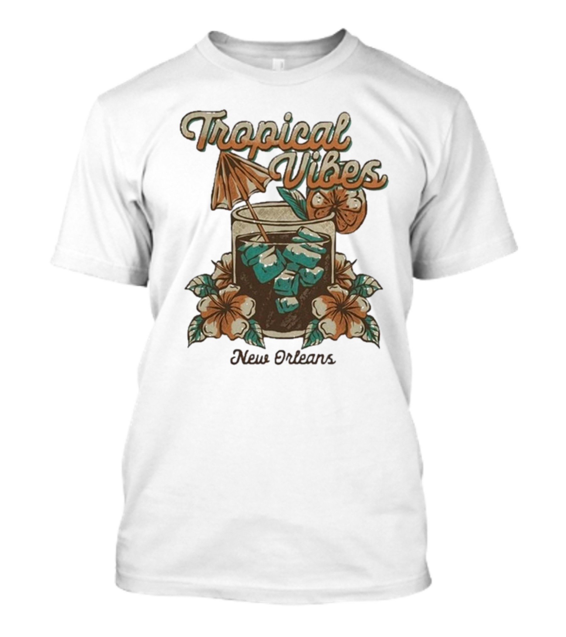 Tropical Vibes New Orleans 2024 Pontchartrain Hotel T-Shirt
