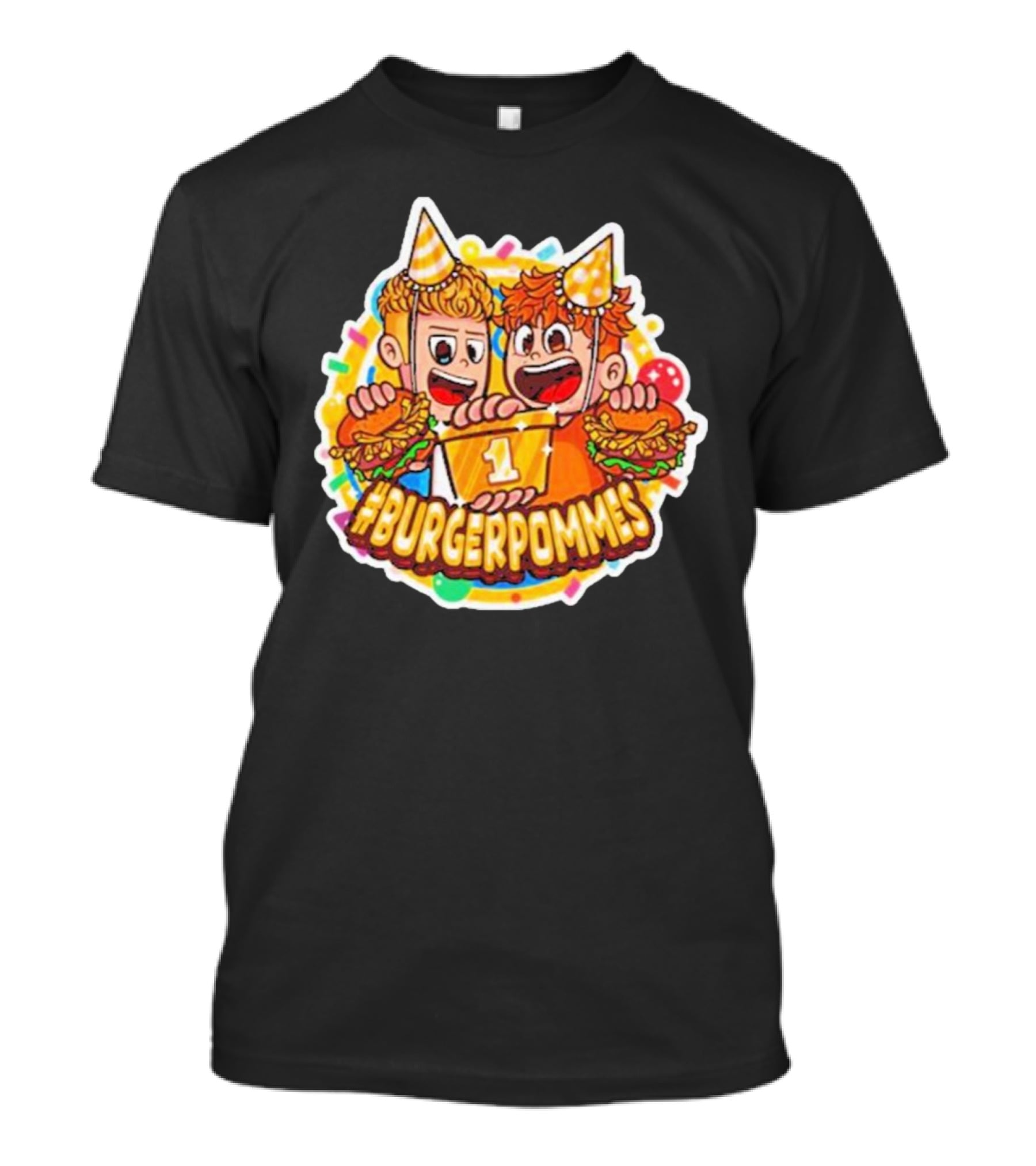 BURGERPOMMES Birthday Celebration Bundle T-Shirt