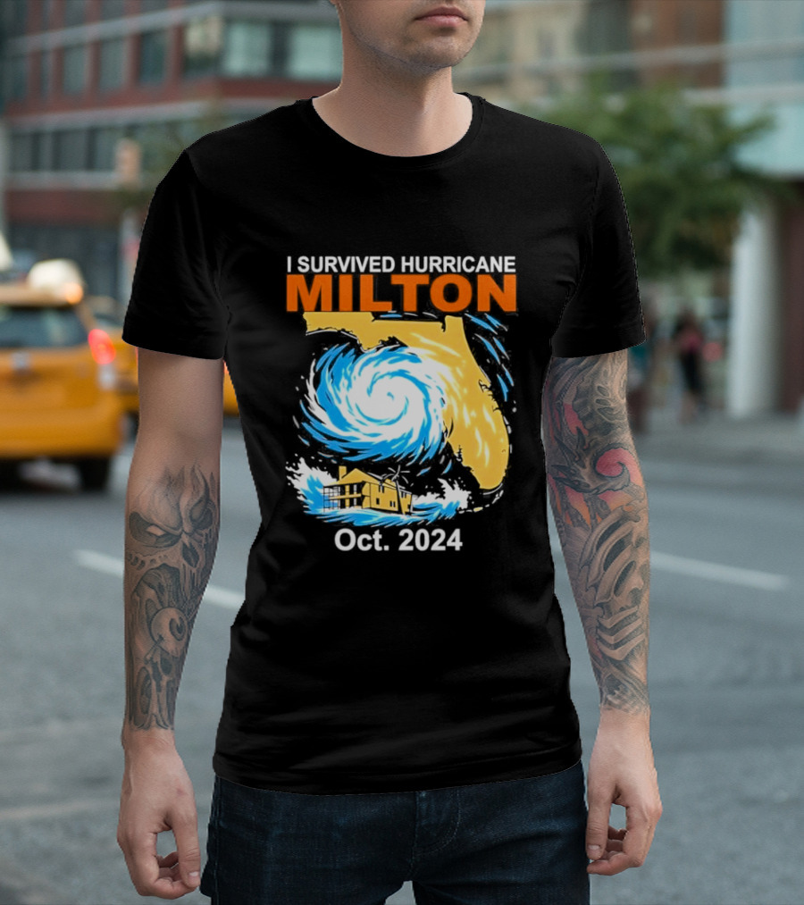 I Survived Hurricane Milton Florida Oct. T-Shirt