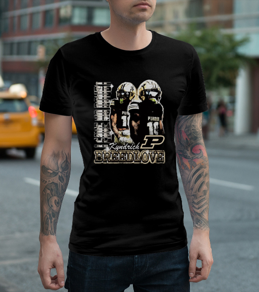 Kyndrich Breedlove Purdue Boilermakers 90s Football T-Shirt