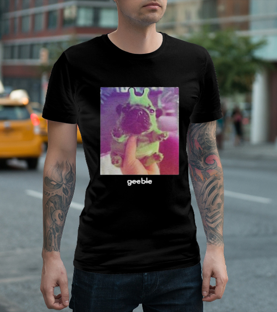 Pibble Palace Geeble Pug Crown T-Shirt