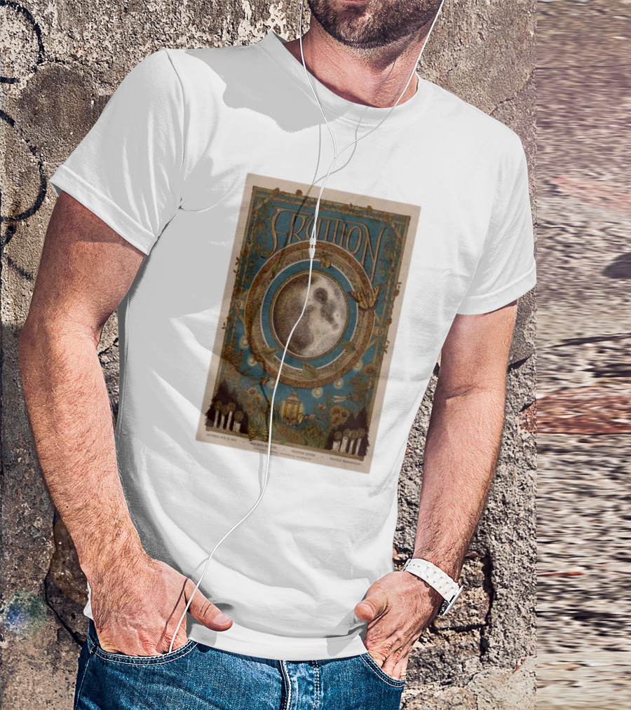 Fruition Moon Phases At Tractor Tavern Seattle October 18-19 T-Shirt