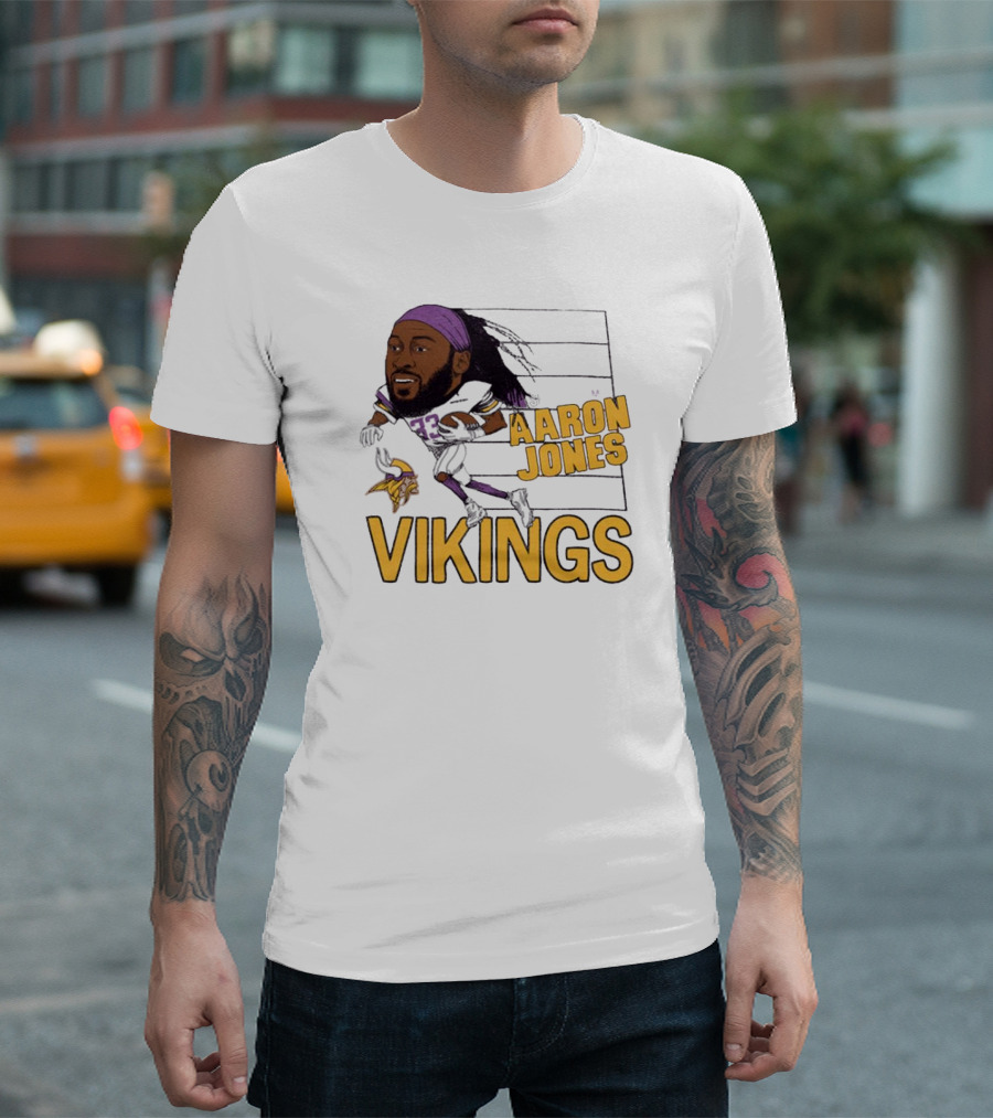 Minnesota Vikings Showtyme Aaron Jones NFL T-Shirt