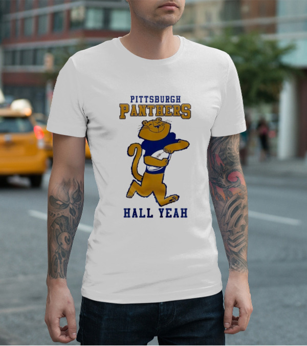 Pittsburgh Panthers Hall Yeah Football Mascot T-Shirt