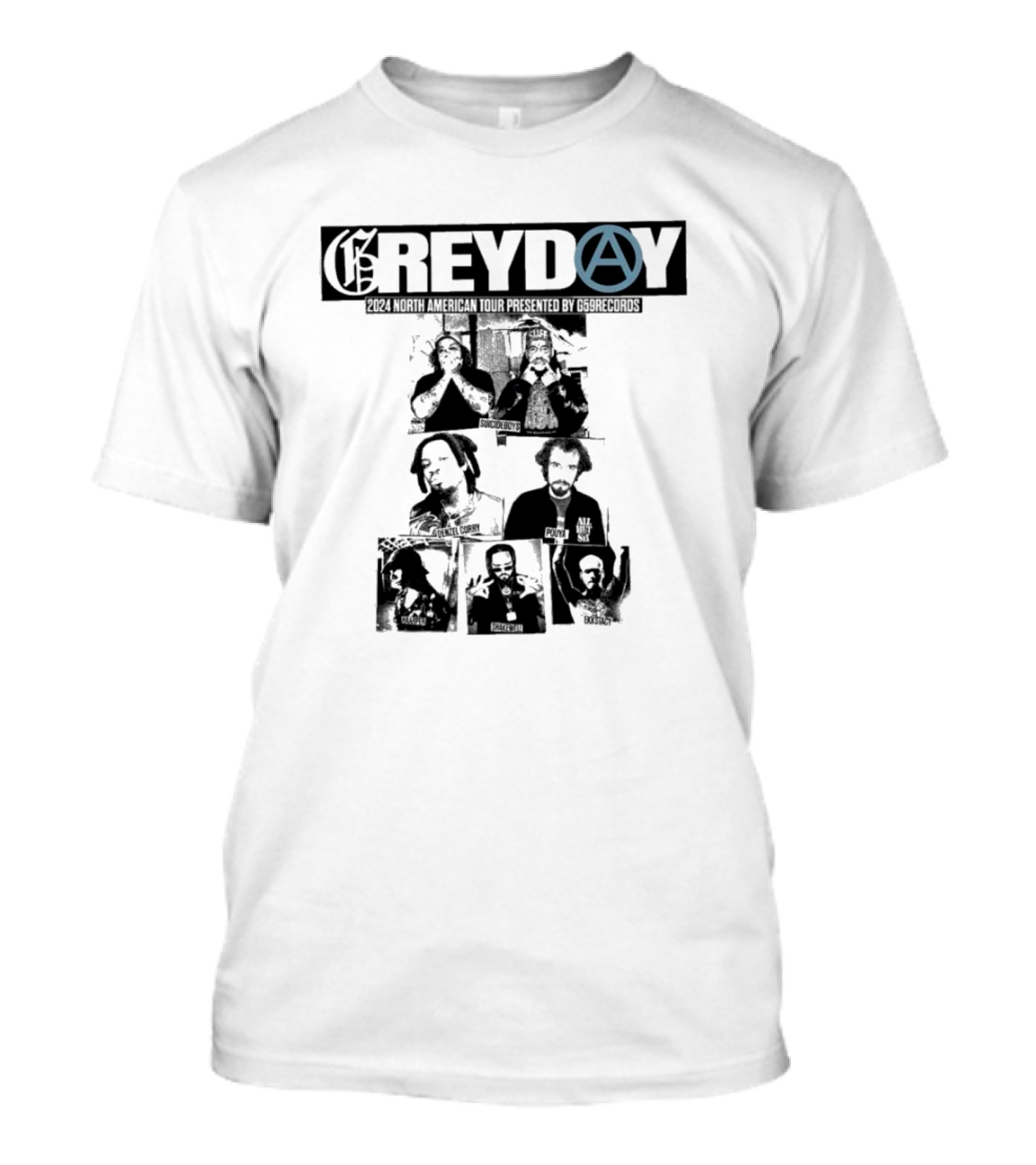 G59 Records Grey Day 2024 North American Tour Presented By G59 Records T-Shirt