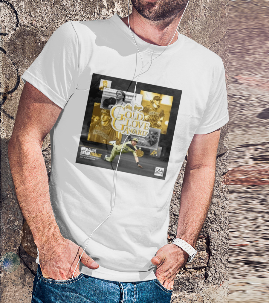 Rawlings Gold Glove Award Finalist Arizona Diamondbacks Jake McCarthy RF 2024 CAA Sports T-Shirt